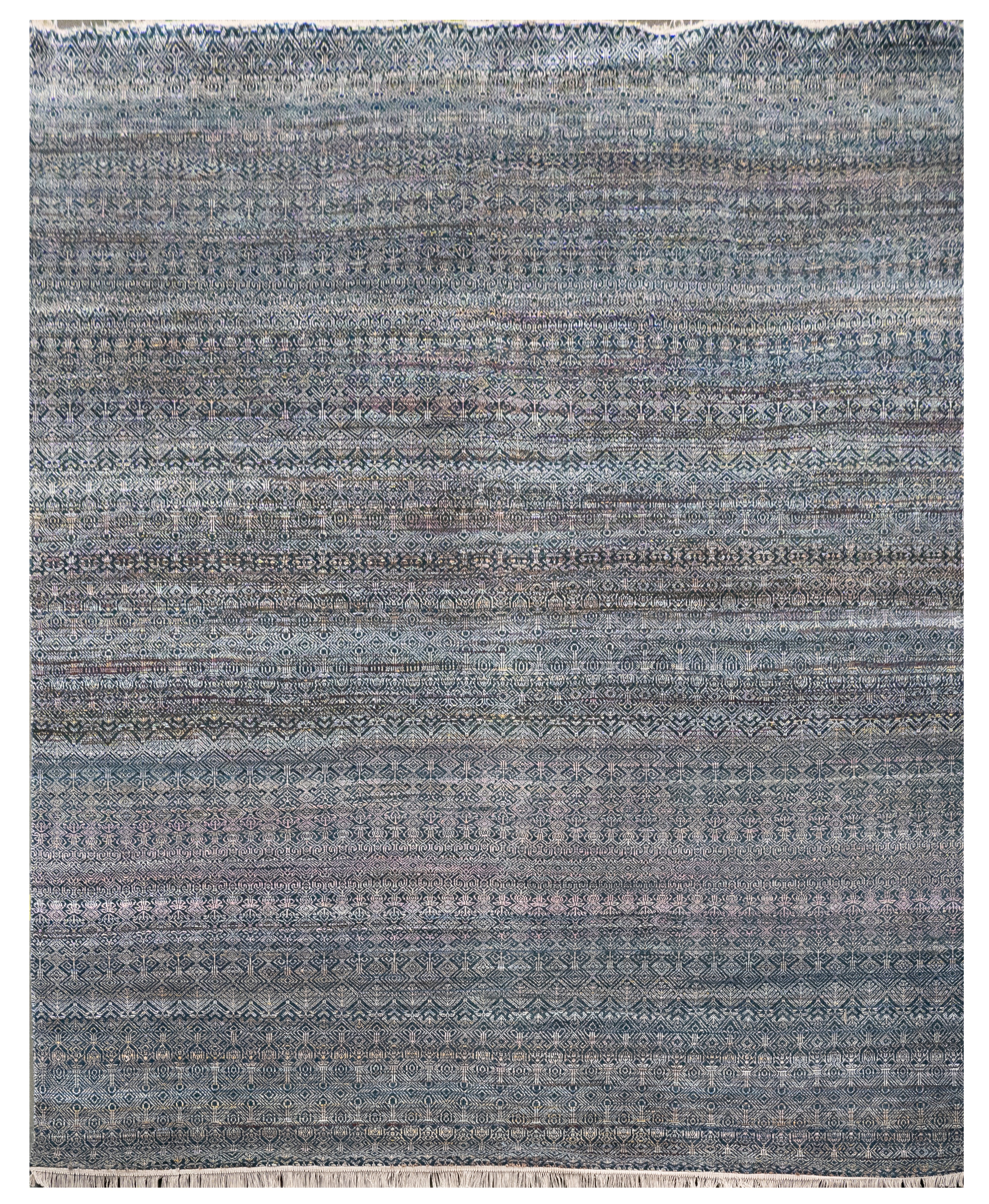Handknotted Carpet, DIA - 1207 MC3, Blue Mix